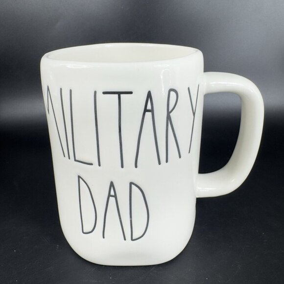 Rae Dunn By Magenta Artisan Collection Ceramic Coffee Mug Cup Military Dad Mug - Picture 9 of 12